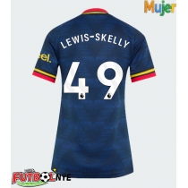 Camiseta Arsenal Myles Lewis-Skelly #49 Visitante Equipación para mujer 2026-27 manga corta
